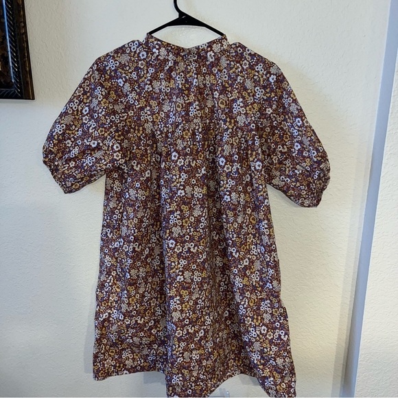 Everlane Dresses & Skirts - Everlane Floral Print The Shirred Mini Dress Size XS